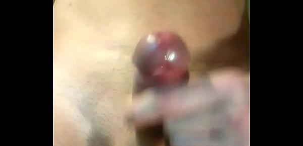  making precum and dripping like syrup while masturbating and edging until I cum